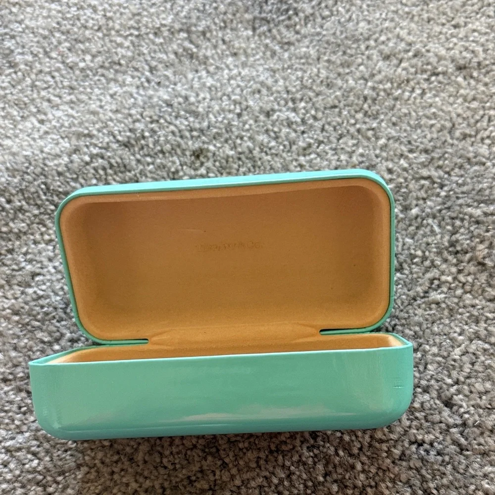 Tiffany & Co. Robin's Egg Blue Hard Shell Accessory Case - Picture 2 of 2